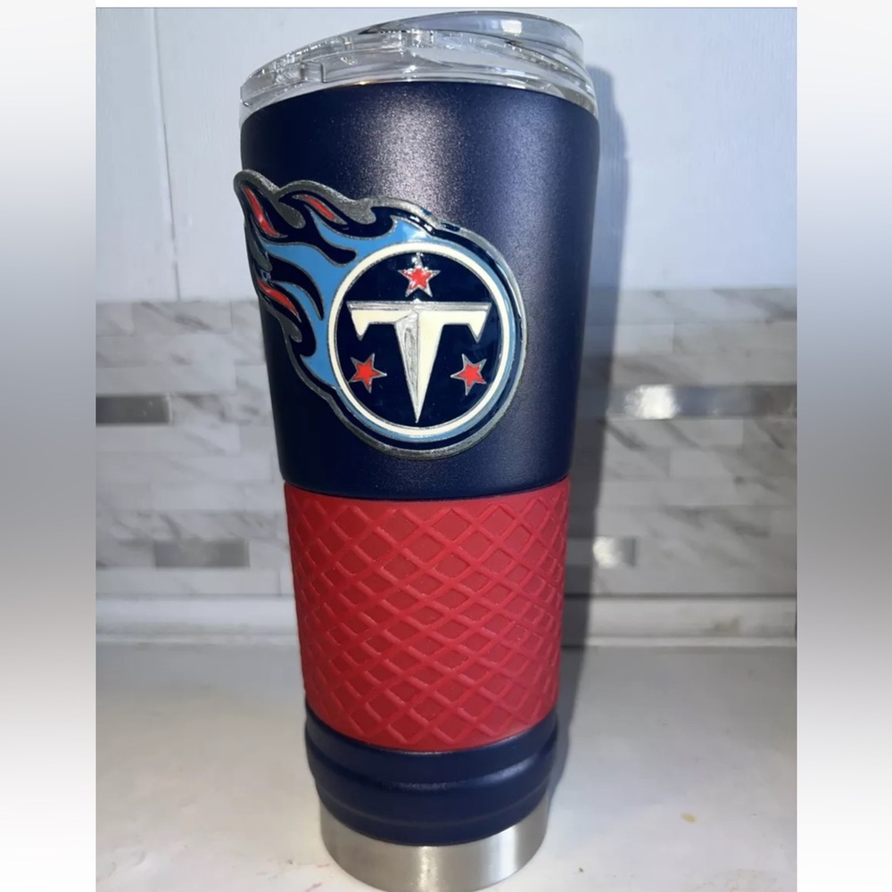 Great American Products Tennessee Titans 24 ounce travel TUMBLER stainless steel